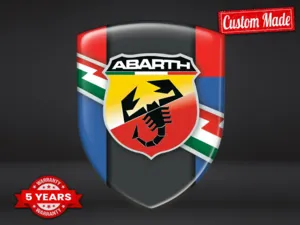 Fiat Abarth Banners Auto Alta Calidad Profesional Personalizable
